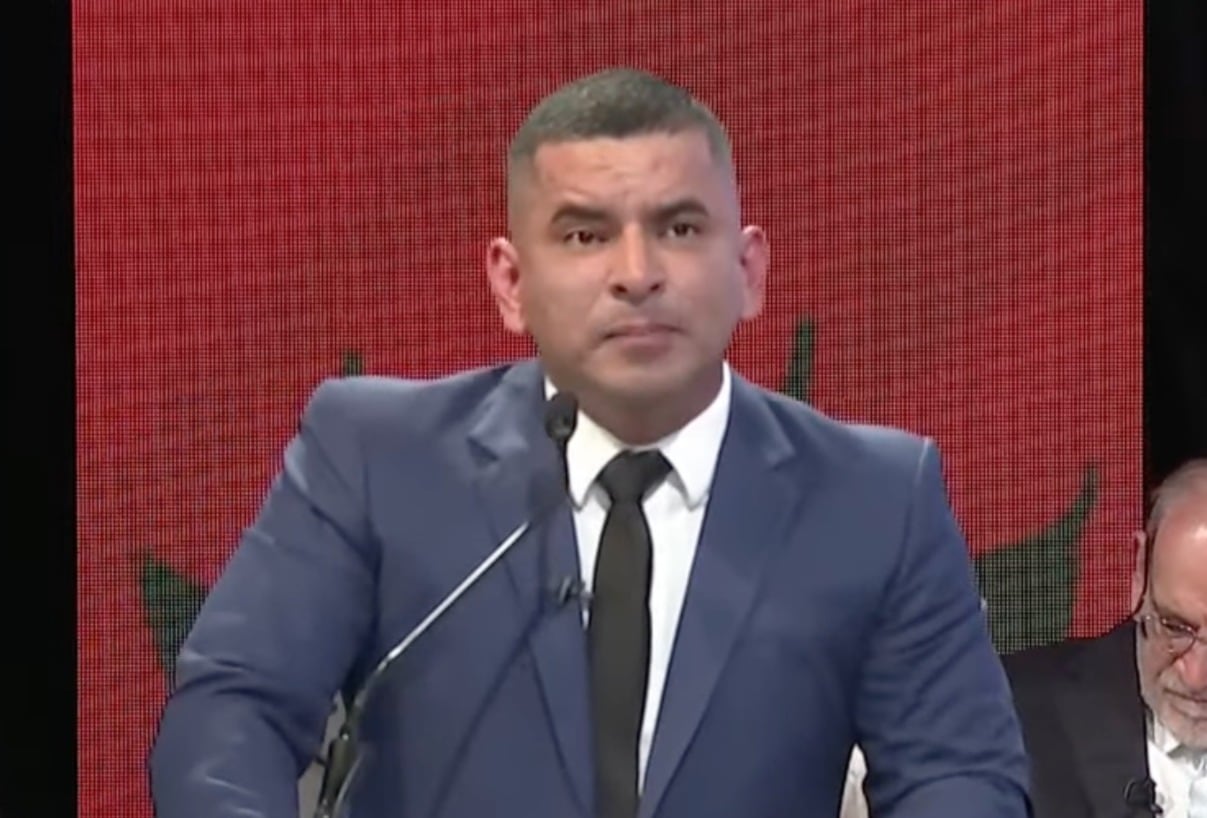 Elio Riera, candidato del partido Alianza para el Progreso (APP)