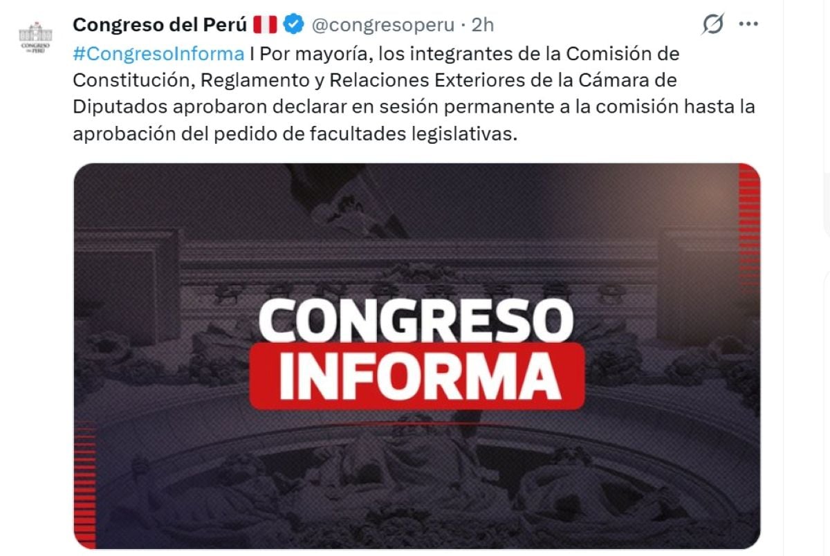 Comisión de Constitución de Diputados se declaró en sesión permanente para agilizar el trámite. Foto: Congreso.