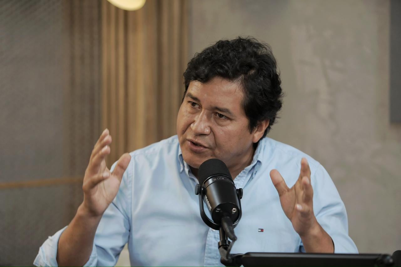 El presidente del partido, Vladimir Meza, indicó que el partido evaluará estas opciones luego de la segunda vuelta. (Foto: Joel Alonzo / @photo.gec)