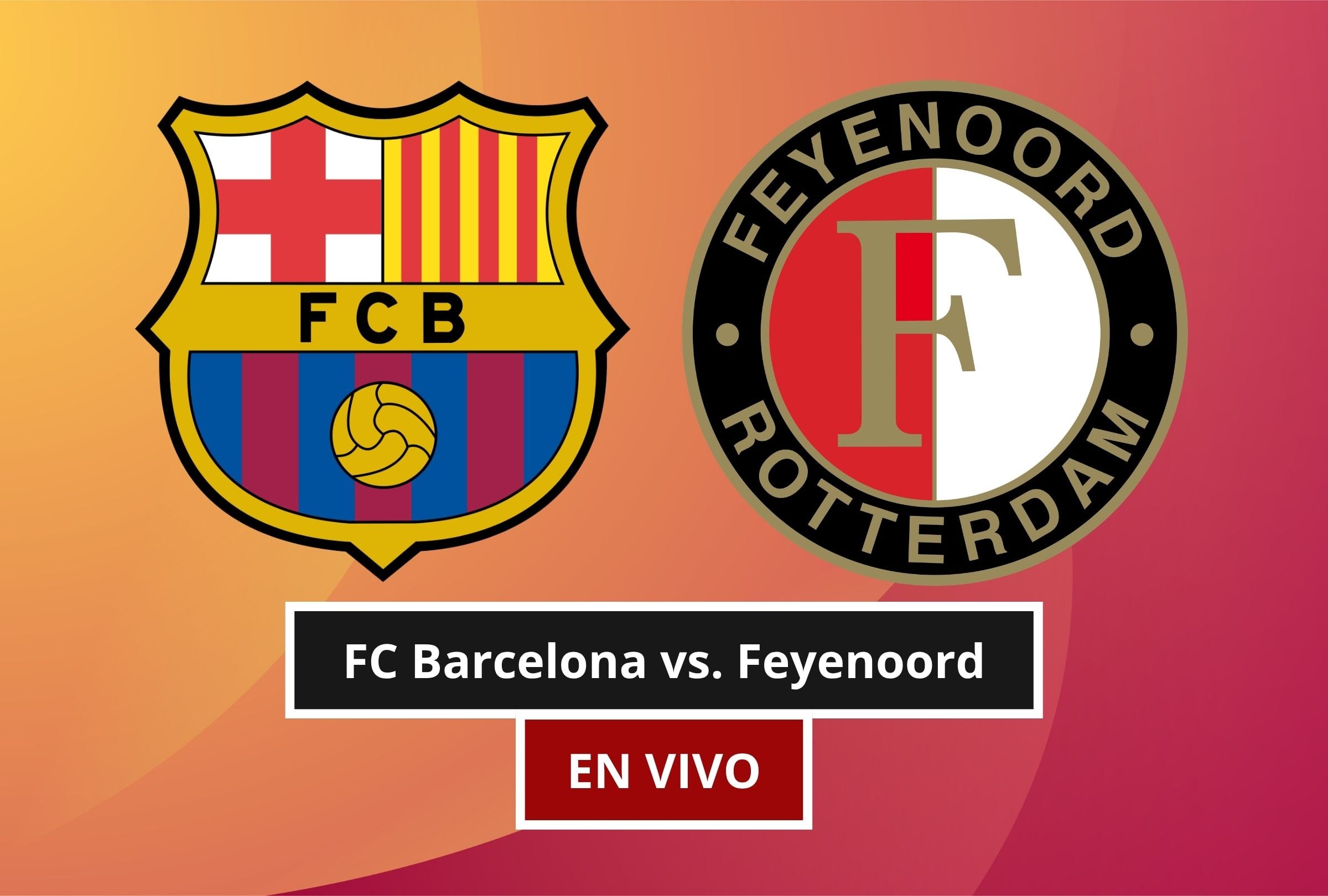 Revisa esta nota para que sepas a qué hora inicia y qué canal transmite el FC Barcelona vs. Feyenoord por la Champions League 2026-27. (Foto: Composición Canva - Gestión Mix)