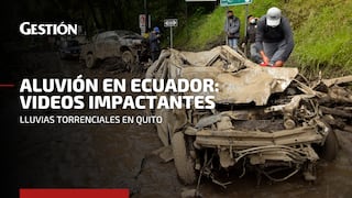 Tragedia en Ecuador: mira aquí los videos de cómo se vivió el aluvión en Quito
