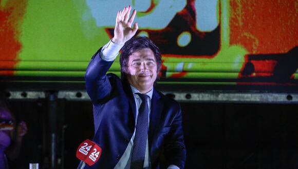 Javier Milei ganó el balotaje y es el nuevo presidente de la Argentina | Foto: AFP