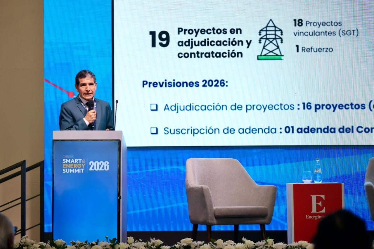 Luis Santillán, viceministro de Electricidad. Fuente: Minem, CCL