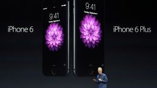Apple presenta su iPhone 6 y iPhone 6 Plus
