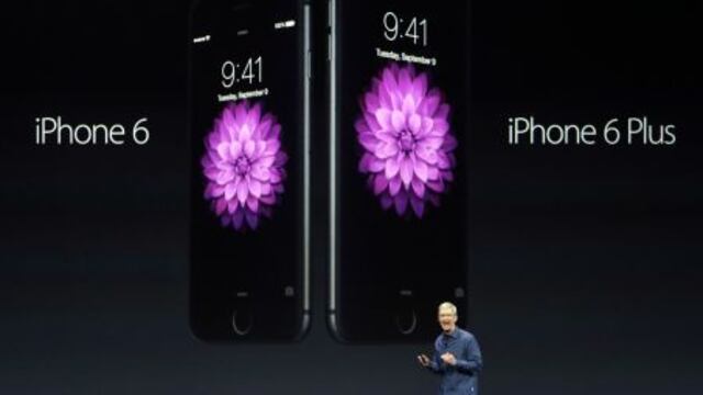 Apple presenta su iPhone 6 y iPhone 6 Plus