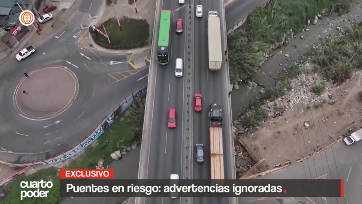 Cerca de diez puentes vehiculares en Lima requieren intervención por grave deterioro
