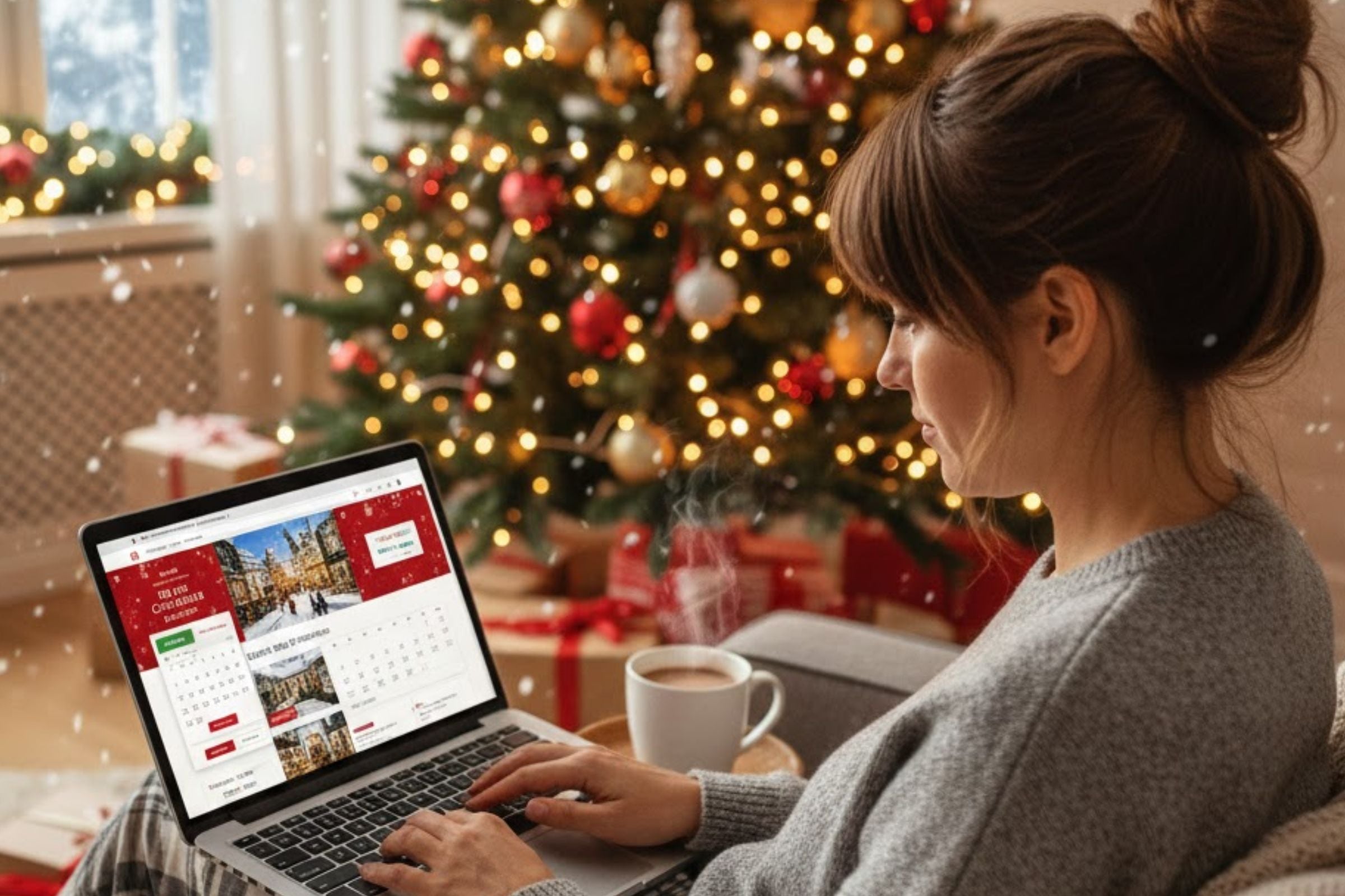 En temporada navideña, las estafas de reservas de viaje suelen incrementarse. (Crédito: Imagen creada por El Comercio MAG usando la IA de 'Gemini')