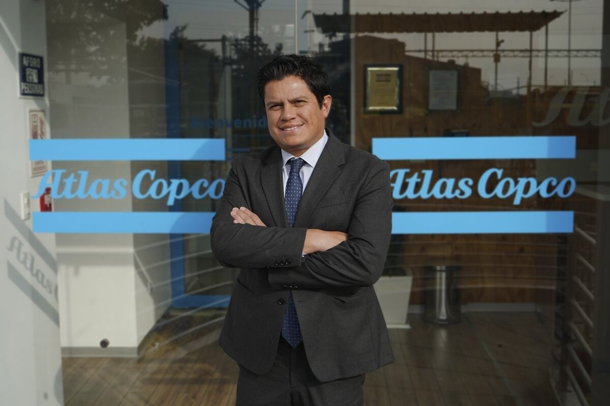 Julio Hernández, gerente general de Atlas Copco para la Región Andina (Perú y Bolivia)