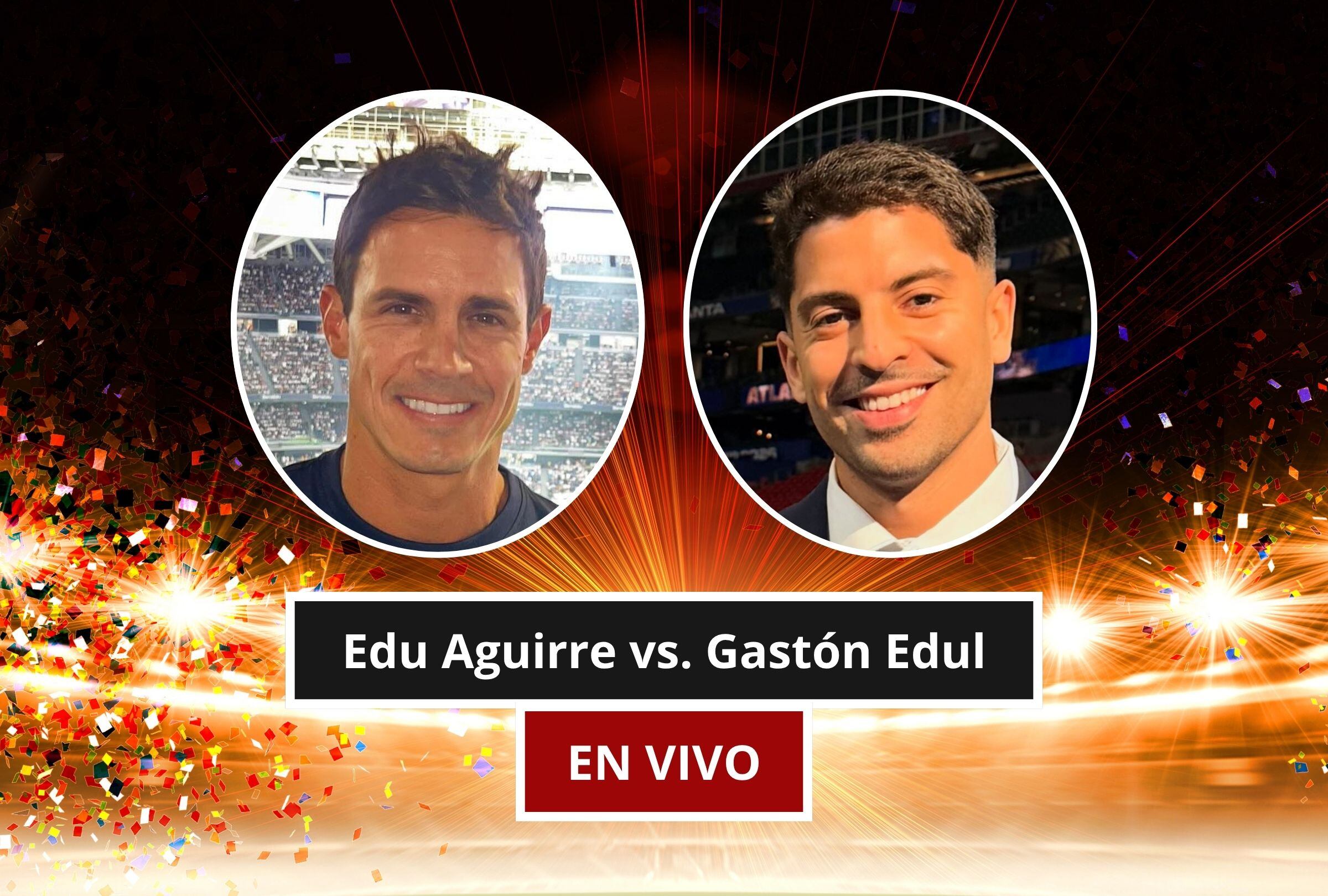 La pelea Edu Aguirre vs. Gastón Edul por La Velada del Año VI apunta a ser intensa de principio a fin. (Foto: @eduaguirre7 / @gastonedul / Instagram y Composición Canva - Gestión Mix)