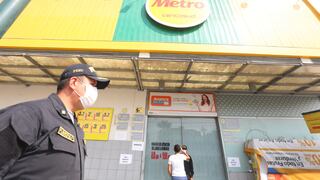Dos trabajadores de supermercados Metro de Surquillo y Chorrillos dieron positivo a Covid-19