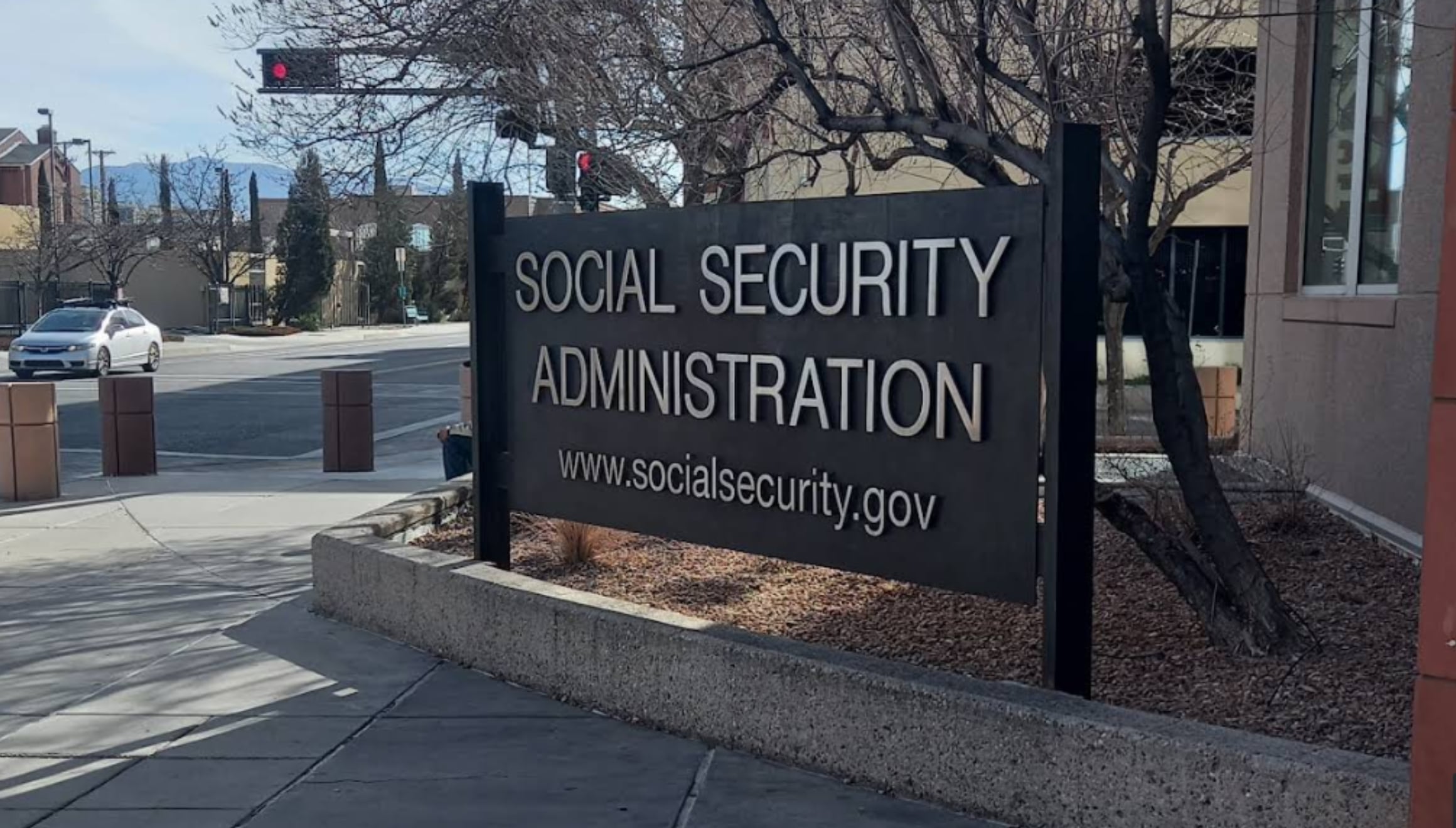 Entrada a una oficina de la Administración del Seguro Social en Nuevo Mexico (Foto: Google Maps)