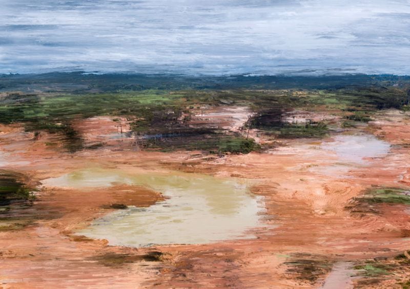 Las concesiones mineras ya cubren el 17.6% del territorio nacional. CooperAcción cuestiona que solo una fracción de esa superficie tenga actividad. Ilustración: Giovanni Tazza