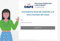 🗳️ ¿Dónde me toca votar en las Elecciones Regionales y Municipales 2026? Consultar con DNI tu local de votación