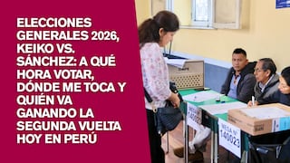 🗳️ Elecciones en Perú 2026, Keiko vs. Sánchez: a qué hora votar, dónde me toca y quién va ganando la segunda vuelta