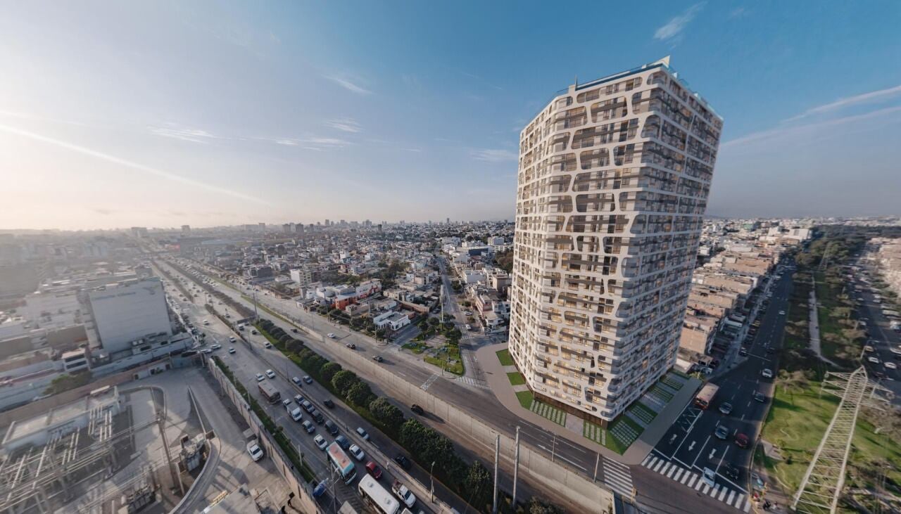 El proyecto más emblemático de la empresa es Torre Tale Primavera (San Borja) y cuenta con 455 unidades. (Foto: Tale Inmobiliaria).