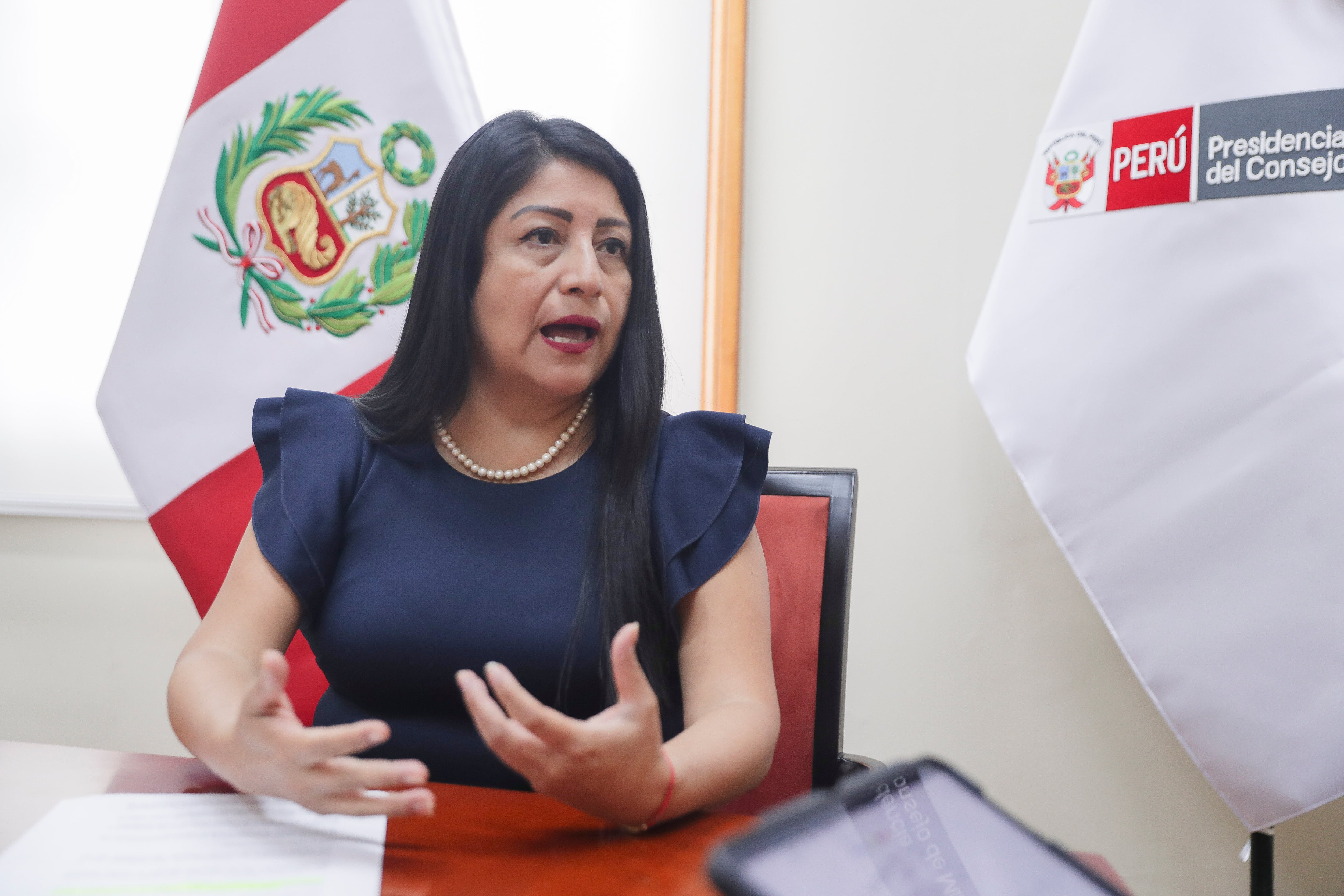 Miralles, decepcionando al viejo Churchill, soltó que ahora su estilo es “más conciliador” y que “prioritariamente tenemos que sentarnos a conversar con los autores de esas leyes”. (Fotos: Julio Reaño/@photo.gec)