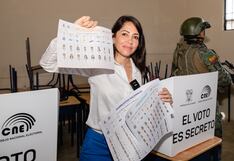 Ecuador: Según resultados a boca de urna la correista Luisa González encabeza preferencias
