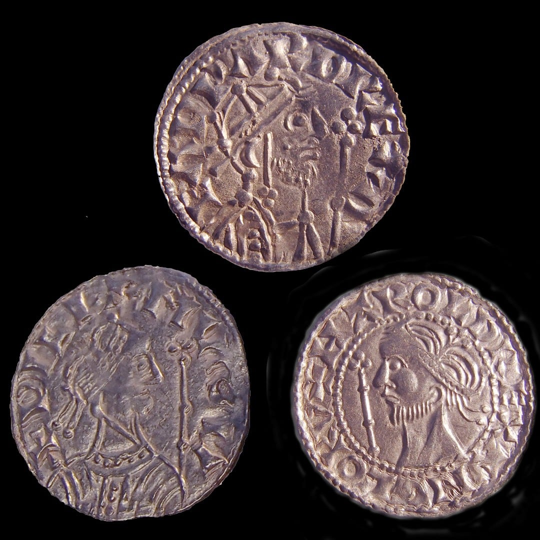 Una vista acercada del diseño de las monedas que se hallaron (Foto: Museo Británico)