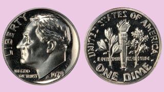 El monto que vale la moneda de 10 centavos del año 1975 y por qué