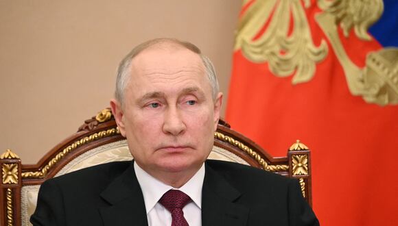 El presidente ruso, Vladimir Putin. (Foto de Alexander KAZAKOV / SPUTNIK / AFP)