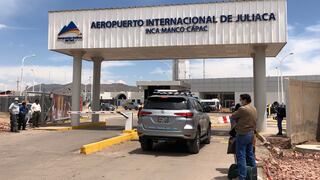 Aerolíneas cancelan sus vuelos a Juliaca a partir de hoy por cierre temporal del aeropuerto
