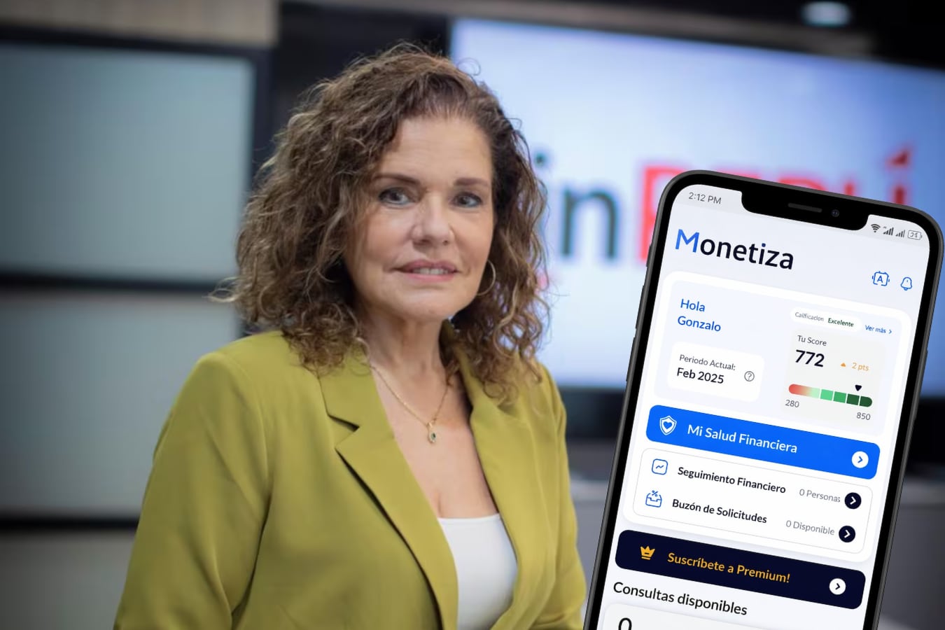 Monetiza es la nueva central de riesgo en Perú. La plataforma ayuda a las personas naturales a acceder a su score crediticio de manera gratuita.