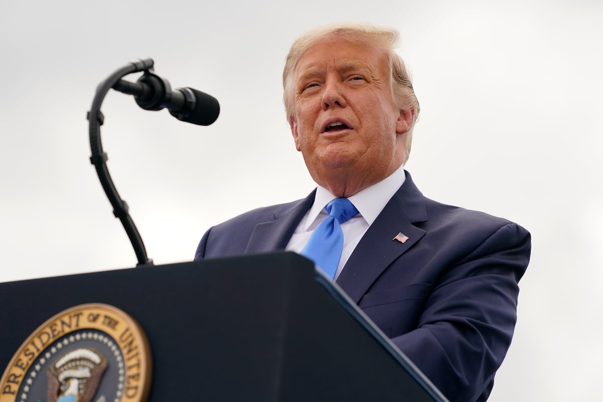 El presidente republicano Donald Trump calificó el cambio climático como “la mayor estafa jamás perpetrada en el mundo” en un discurso ante las Naciones Unidas el año pasado. (Foto: AP)