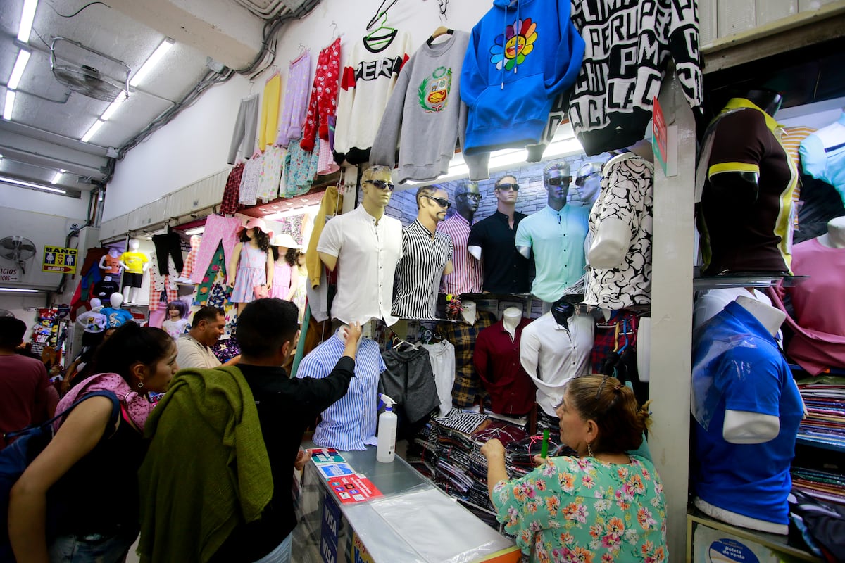 Gamarra alcanzó los S/ 1,700 millones en ventas durante la primera mitad del presente año, cifra que no llega al 50 % de los S/4,000 millones proyectados para todo el 2023. (Foto: Miguel Bellido)