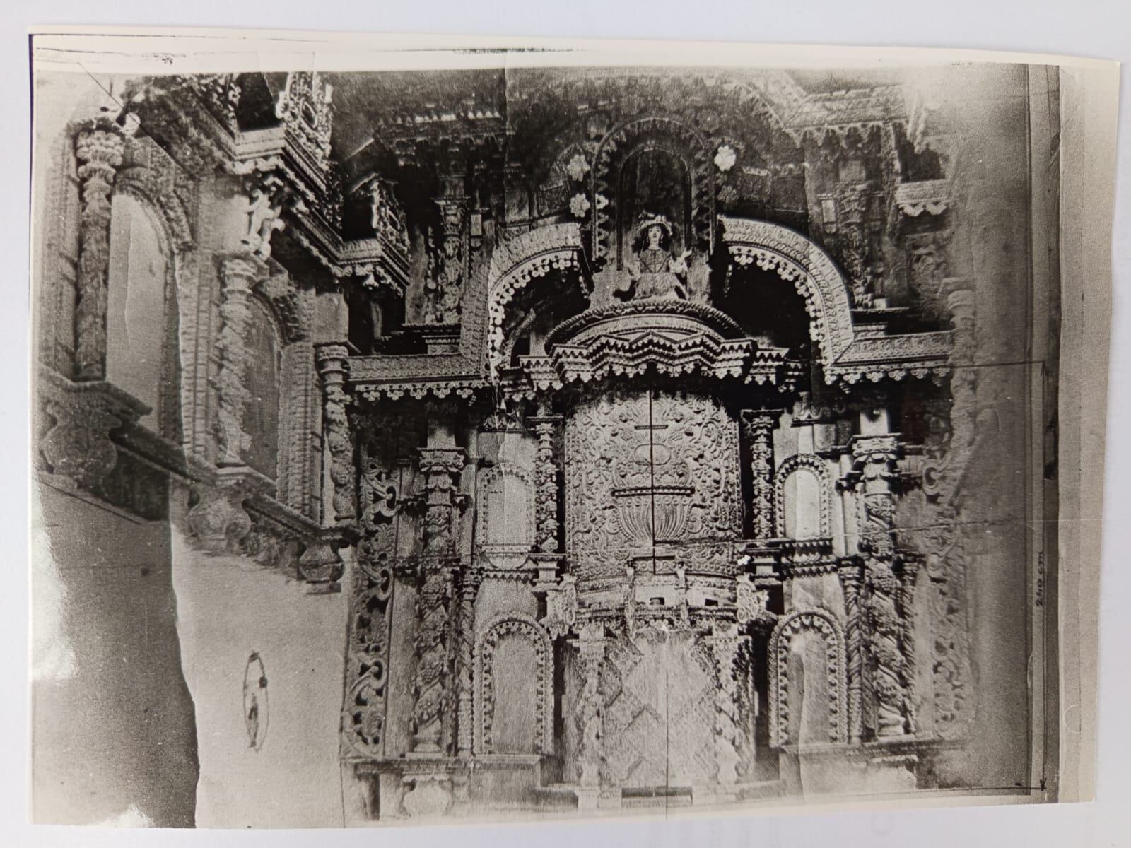 Obra fue tallada entre los siglos XVII y XVIII por la Orden Dominica. Foto: Mincul