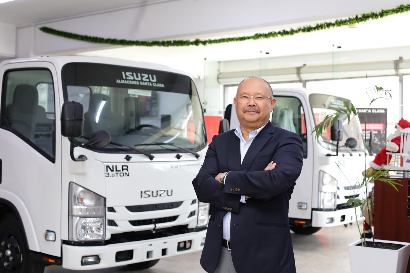 Tomás Silva, gerente de la marca Isuzu de Almacenes Santa Clara. Foto: GEC /Violeta Ayasta