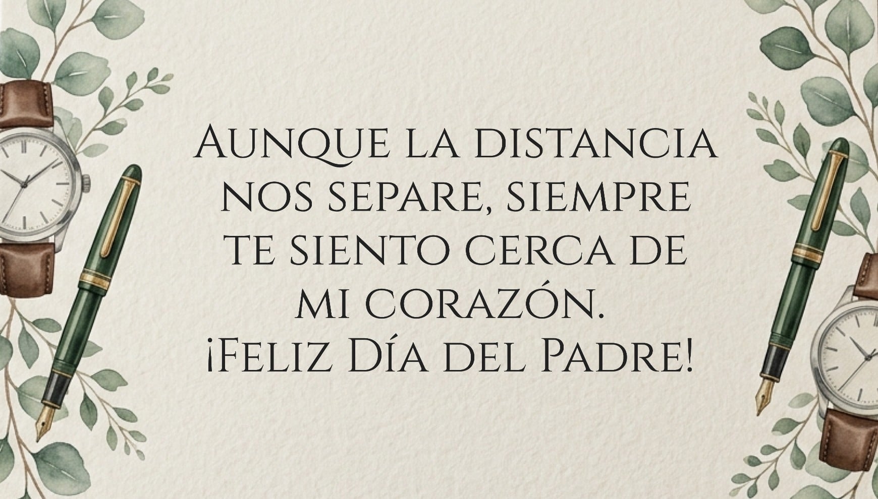 Comparte estas frases del Día del Padre por WhatsApp, Facebook o una tarjeta para sorprender a tu padre. | Crédito: Imagen creada por El Comercio MAG usando Gemini