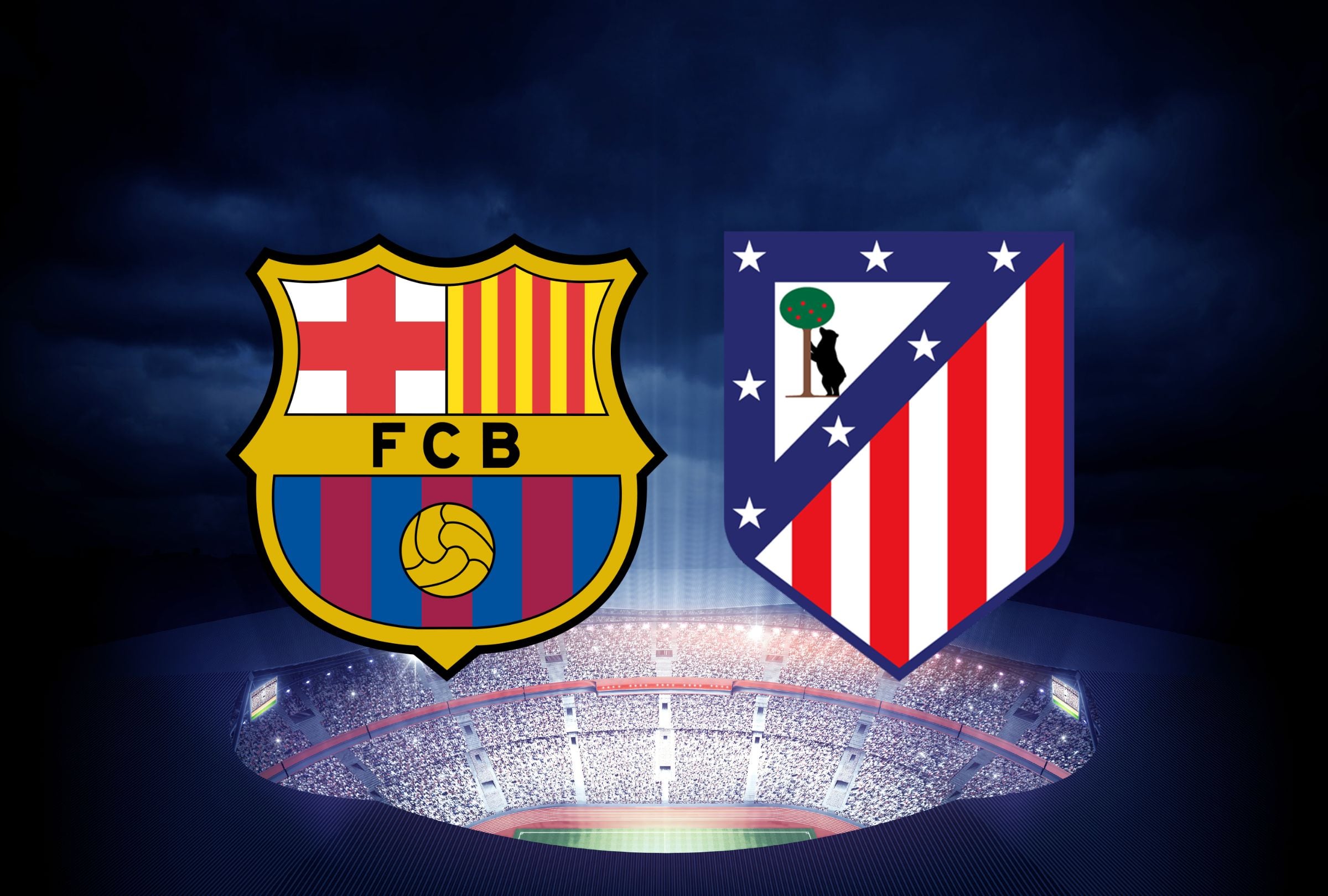 Revisa esta nota para que sepas cómo ver EN VIVO y EN DIRECTO el partido FC Barcelona vs. Atlético Madrid por la Champions League vía ESPN y Disney Plus. (Foto: Composición Gestión Mix)