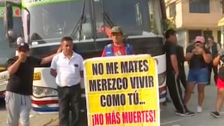 Transporte público: Ministro Astudillo anuncia mesa de trabajo para contrarrestar extorsiones