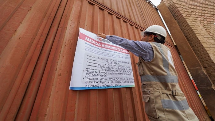 OEFA encontró riesgos ambientales en los procesos de formado de ladrillos y su cocción. (Foto: OEFA)