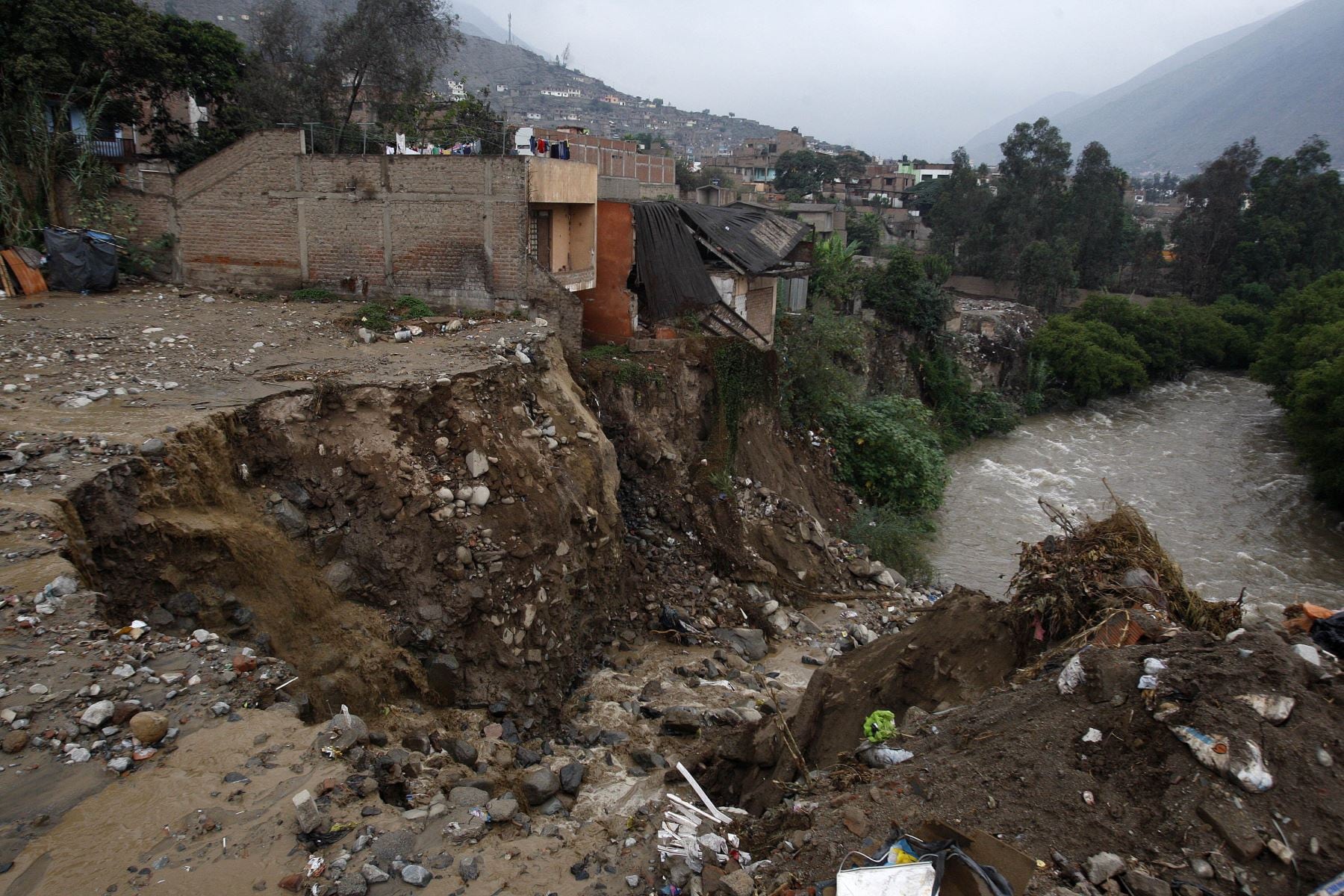 ¿Las lluvias tienen posibles efectos sobre el crecimiento del PBI? (Foto: Andina)
