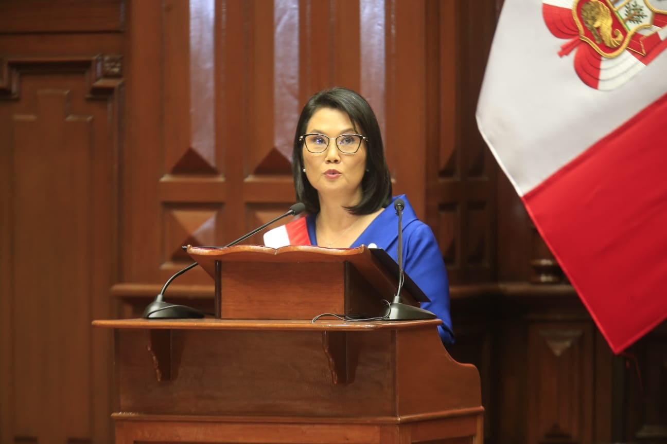 Los principales anuncios hechos por la presidenta en su primer discurso van en dirección contraria a las intenciones de su ministro de Economía. (Foto: Presidencia)