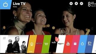 LG intenta hacer una "televisión más simple" con el nuevo sistema webOS Smart TV