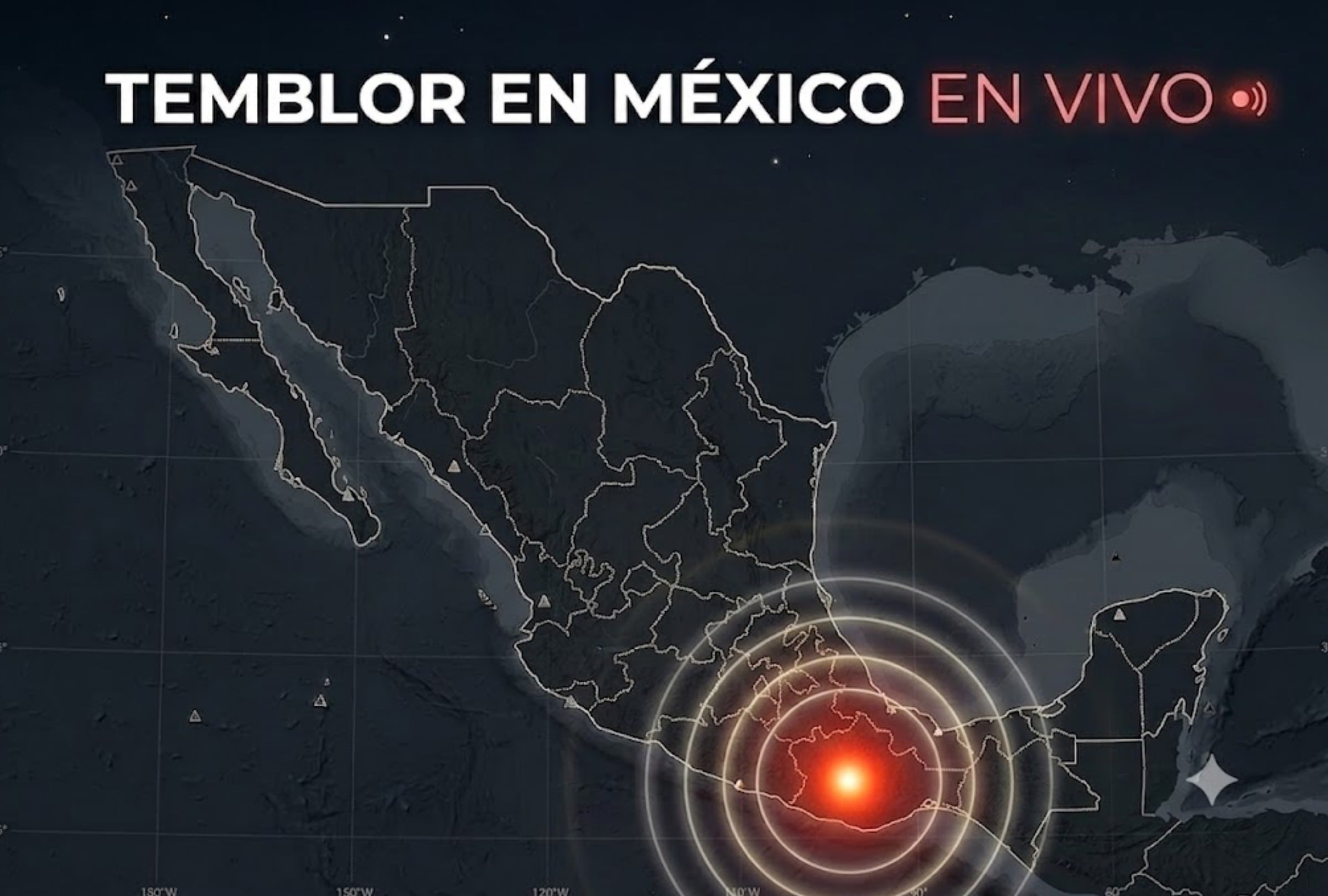 Sigue el reporte oficial del Servicio Sismológico Nacional (SSN) sobre los últimos temblores registrados en México hoy. (Imagen creada con la IA de Gemini para Gestión Mix)