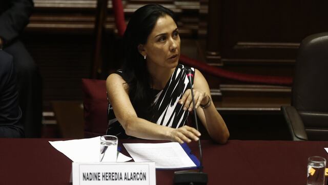 Caso Gasoducto: En 10 días se define si hay investigación preparatoria contra Nadine Heredia