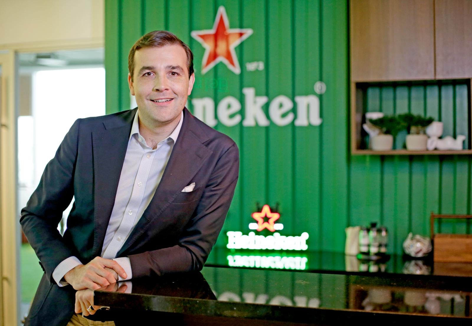 La meta para los próximos dos a tres años de Heineken es ser número uno, adelantó a Gestión su director general, Julien Haex. Foto: GEC