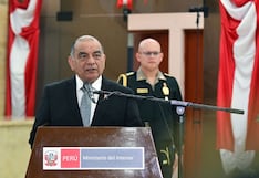 Ministro Astudillo promete cautelar el presupuesto de la PNP y buen uso de los recursos