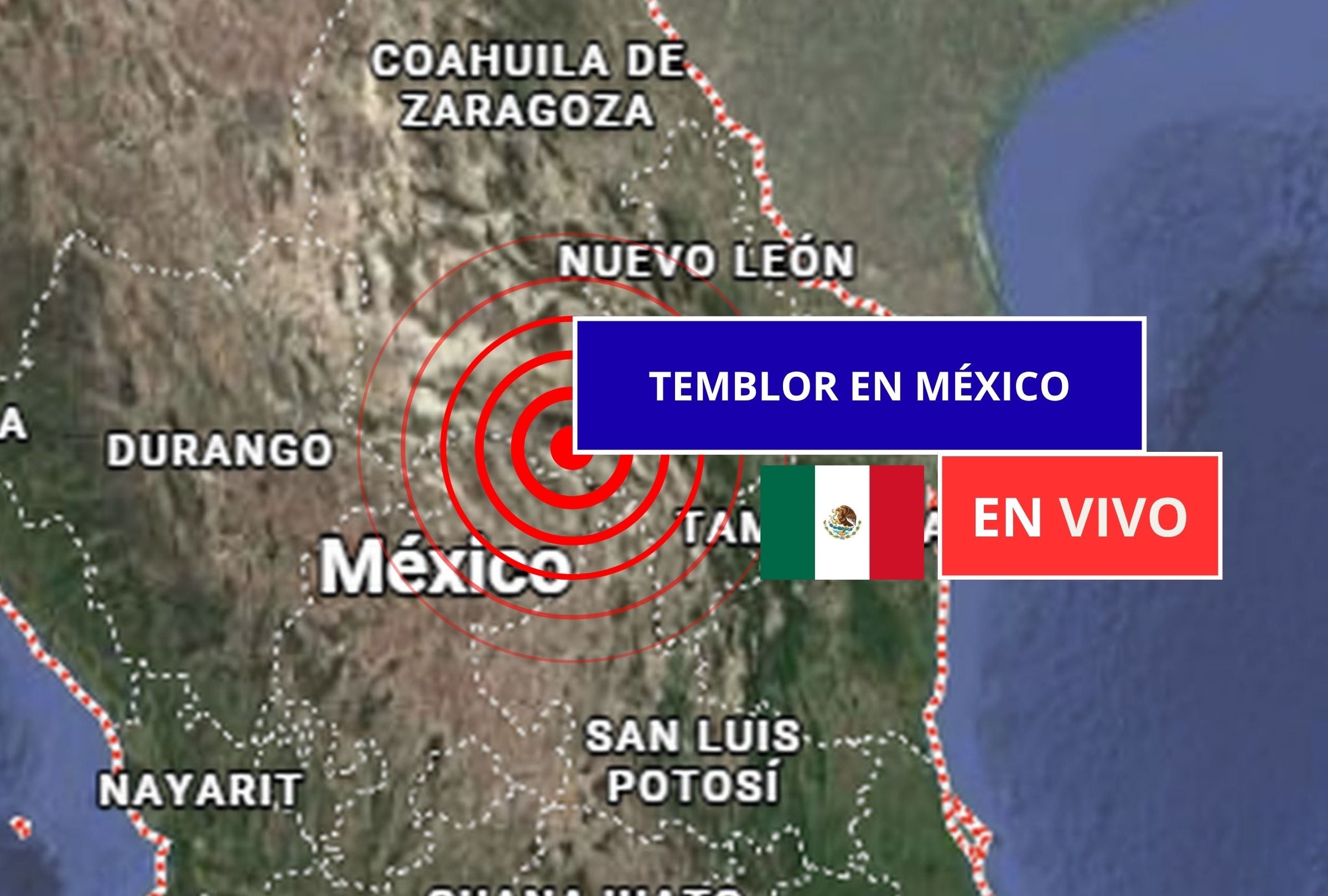 Sigue el reporte oficial del Servicio Sismológico Nacional (SSN) sobre los últimos temblores registrados en México hoy, sábado 29 de agosto de 2026. (Imagen creada con foto de Google Maps para Gestión Mix)