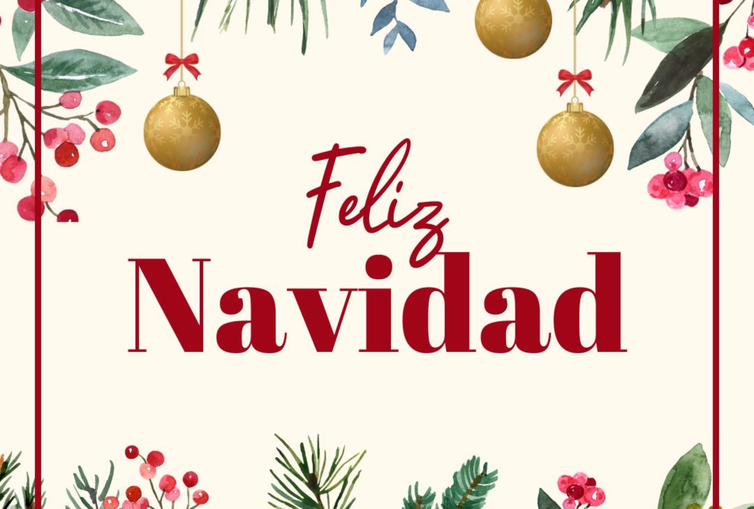 ESTADOS UNIDOS, 25/12/2025.- "La Navidad es el amor en acción. Cada vez que soñamos, cada vez que nos damos, es Navidad". FOTO DE CANVA.COM