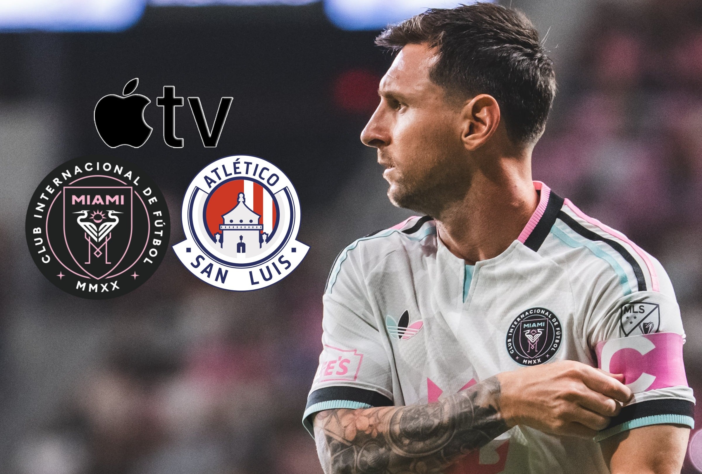 MIAMI, FLORIDA, ESTADOS UNIDOS, 05/08/2026.- Apple TV transmitirá EN VIVO el partido entre Inter Miami vs. San Luis por la primera fecha de la League Cup desde Nu Stadium de Miami, Florida, Estados Unidos. FOTO: X de Inter Miami.
