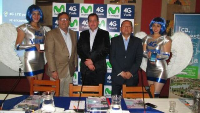 Movistar invertirá US$ 400 millones en próximos cinco años para ampliar red 4G LTE