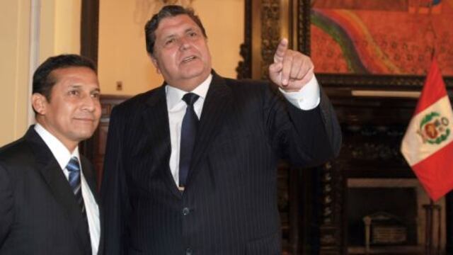 Alan García: "Ollanta Humala está dando muestras de gran valor y calidad política"