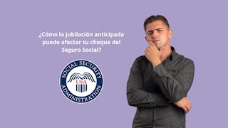 ¿Te conviene jubilarte anticipadamente? Tres formas en que tu cheque del Seguro Social se hace más pequeño