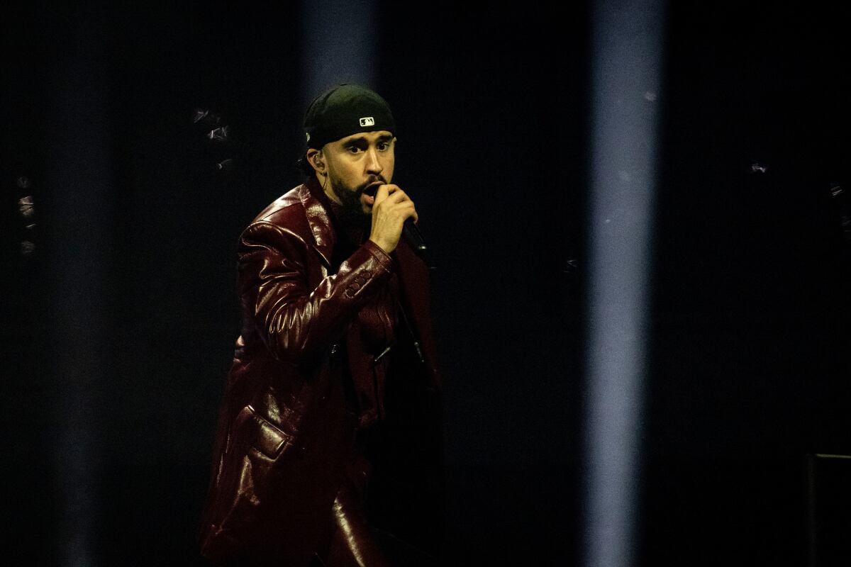 En imagen, el cantante puertorriqueño Bad Bunny(Foto: Eva Marie UZCATEGUI/AFP).