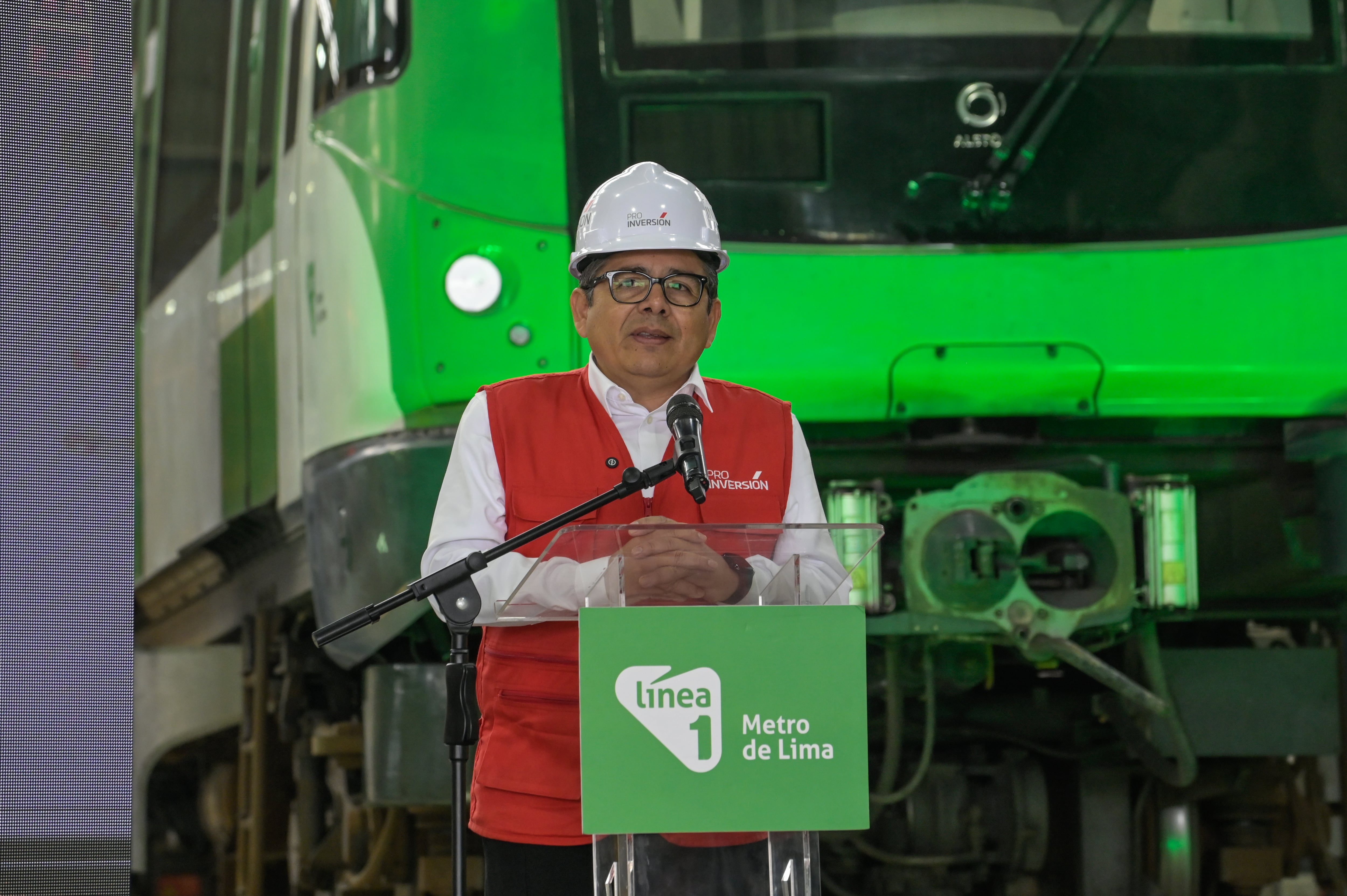 El anuncio se realizó en el marco de la actividad protocolar en la que se celebró el hito de 1,600 millones de pasajeros transportados desde el inicio de su operación. Foto: ProInversión.