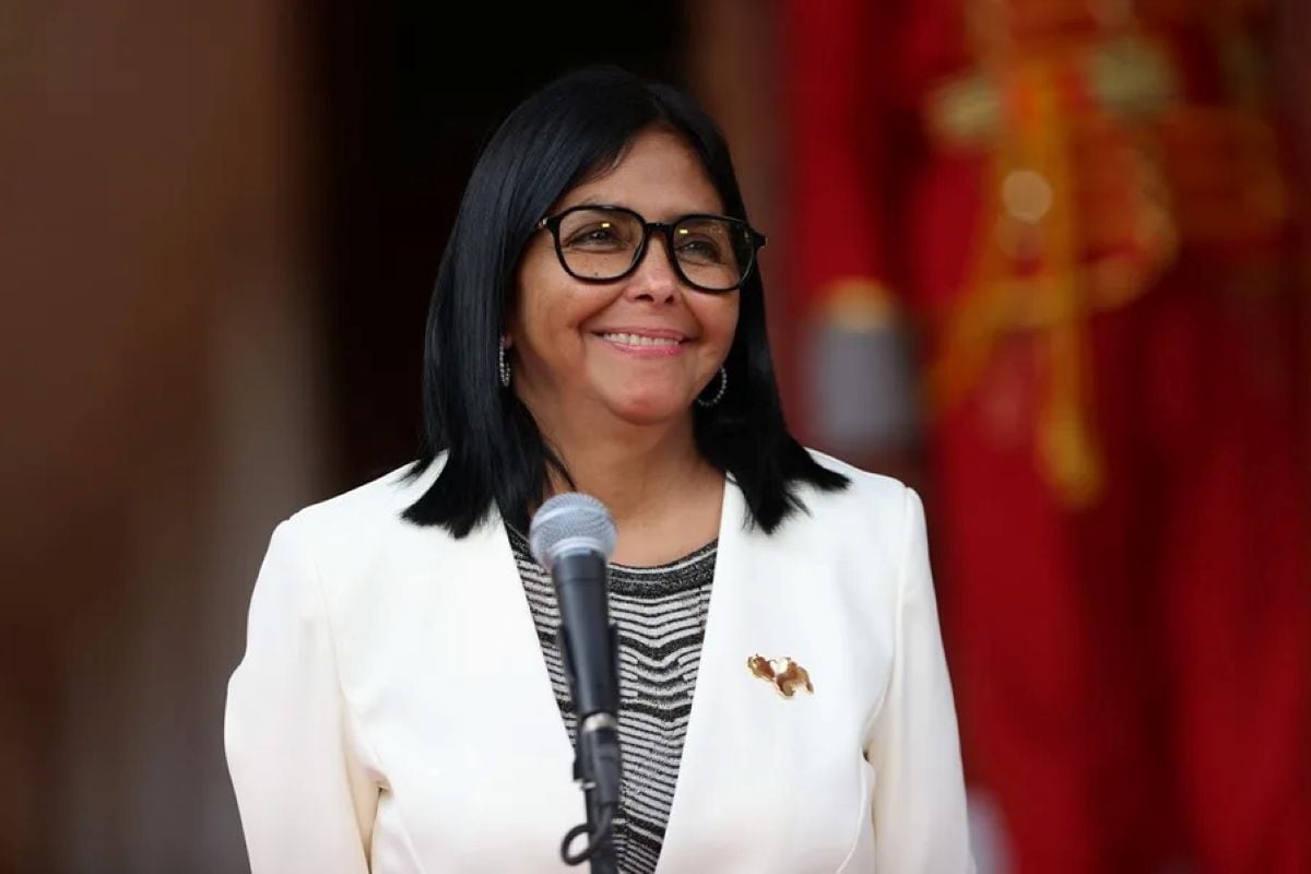Delcy Rodríguez anunció que las celebraciones navideñas en Venezuela comenzarán el 1 de noviembre. Foto: EFE.